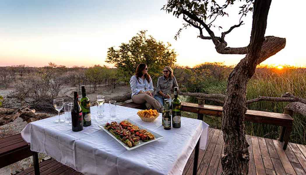 Open Air Dinner in Namibia