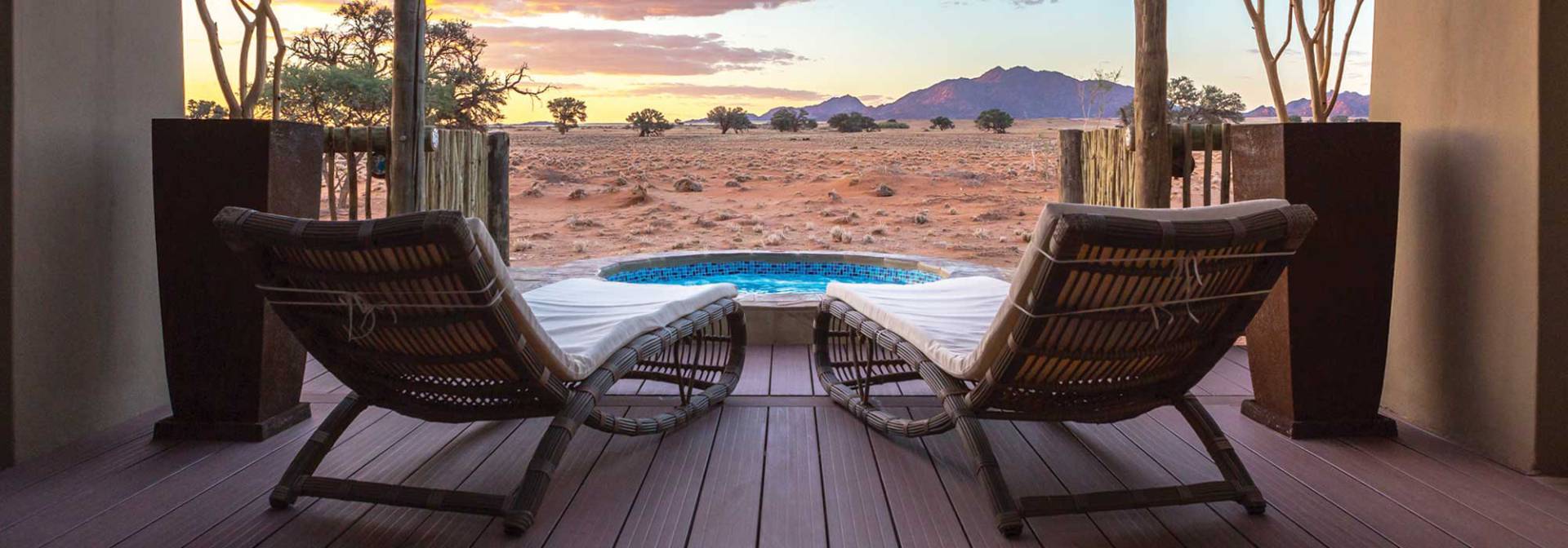 Wonderful Lodge in Namibia