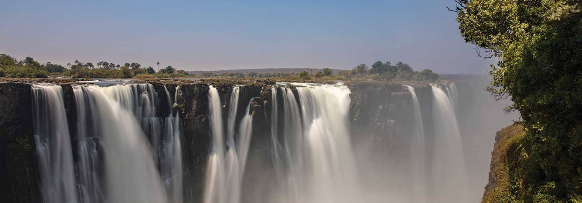 Victoria Wasserfälle als Anschluss an eine Namibia Safari