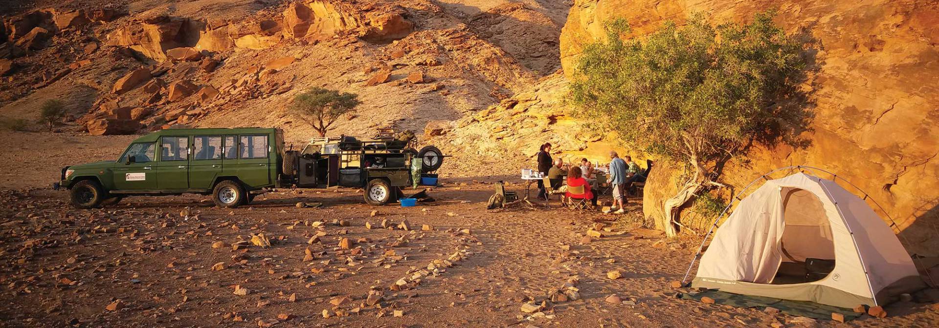 "Wildes" Camping in Namibia