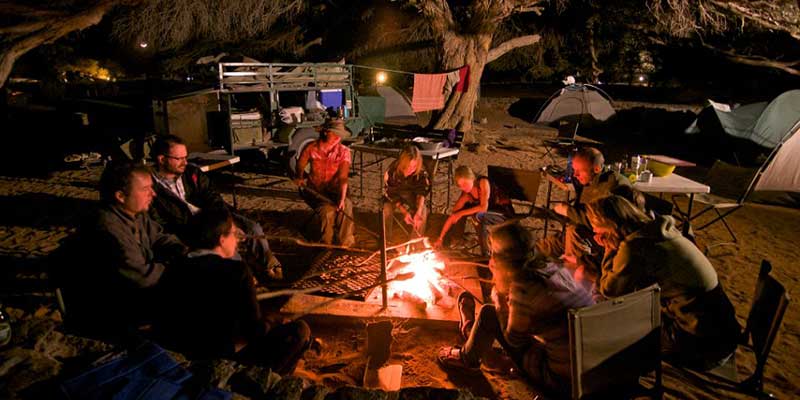 Familienabenteuer Camping in Namibia